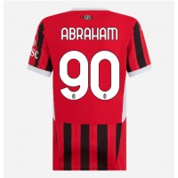 Fotbalové Dres AC Milan Tammy Abraham #90 Dámské Domácí 2024-25 Krátký Rukáv